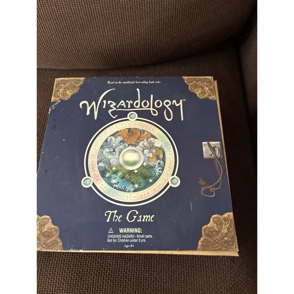 Wizardology The Wizard Board Game Based on the Book Sababa Toys 2007 Complete